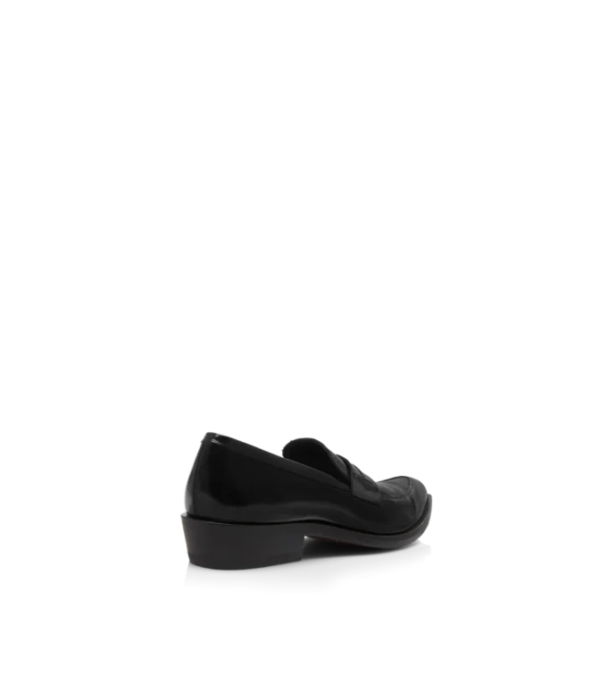 Eva Loafer aus gebürstetem Leder Eva Loafer aus gebürstetem Leder