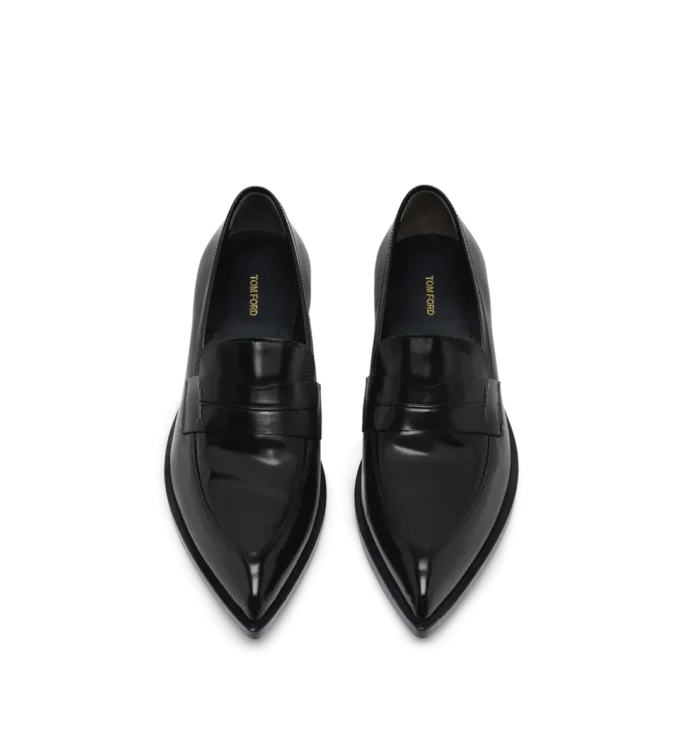 Eva Loafer aus gebürstetem Leder Eva Loafer aus gebürstetem Leder