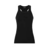 Feine Merino-Rippstrickweste im maskulinen Racerback-Stil