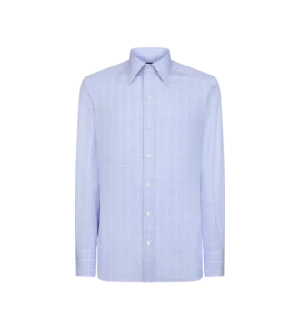 Feines Prince-of-Wales-Hemd in Slim Fit