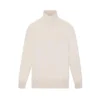 Feinstrick-Rollkragenpullover aus Kaschmir und Seide