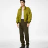 Fliegerjacke aus Satin-Nylon