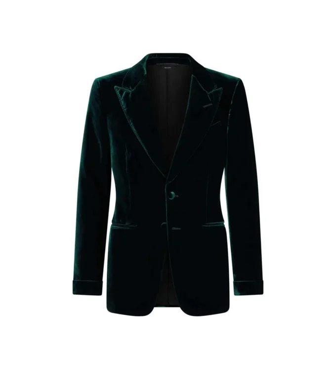 Flüssiger Samt Shelton Cocktailjacke