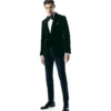 Flüssiger Samt Shelton Cocktailjacke