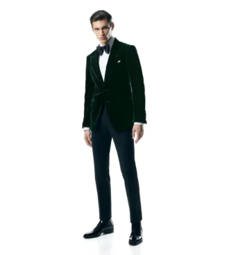 Flüssiger Samt Shelton Cocktailjacke Flüssiger Samt Shelton Cocktailjacke