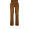 Fünf-Taschen-Hose aus vollnarbigem Lammwildleder mit geprägtem Tf-Logo Fünf-Taschen-Hose aus vollnarbigem Lammwildleder mit geprägtem Tf-Logo