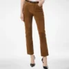 Fünf-Taschen-Hose aus vollnarbigem Lammwildleder mit geprägtem Tf-Logo Fünf-Taschen-Hose aus vollnarbigem Lammwildleder mit geprägtem Tf-Logo