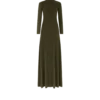 Full Needle Fine Cashmere Silk Crewneck Column Dress Full Needle Fine Cashmere Silk Crewneck Column Dress