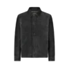 Gebürstete Wildleder-Arbeitsjacke