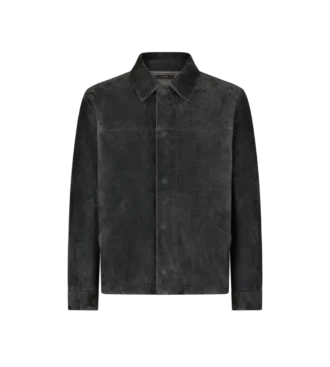 Gebürstete Wildleder-Arbeitsjacke