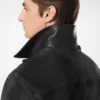 Gebürstete Wildleder-Arbeitsjacke