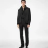 Gebürstete Wildleder-Arbeitsjacke