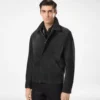 Gebürstete Wildleder-Arbeitsjacke
