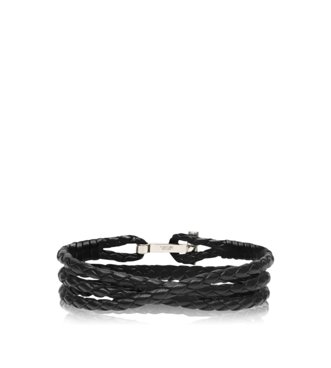Geflochtenes Lederarmband Geflochtenes Lederarmband