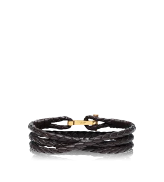 Geflochtenes Lederarmband Geflochtenes Lederarmband