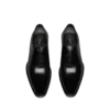 Gepolsterter Leder-Schnürschuh Gepolsterter Leder-Schnürschuh