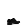 Gepolsterter Leder-Schnürschuh Gepolsterter Leder-Schnürschuh