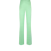 Gerade geschnittene Hose aus gewaschener Baumwoll-Seidenmischung Gerade geschnittene Hose aus gewaschener Baumwoll-Seidenmischung