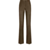 Gerade geschnittene Hose aus Krokodil-Jacquard Gerade geschnittene Hose aus Krokodil-Jacquard