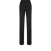 Gerade geschnittene Hose aus Wollmischkrepp mit Pailletten Gerade geschnittene Hose aus Wollmischkrepp mit Pailletten
