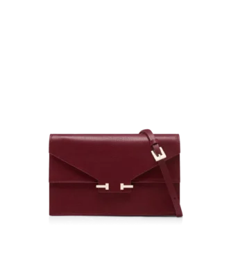 Geschmeidige Aube Mini-Tasche aus genarbtem Leder