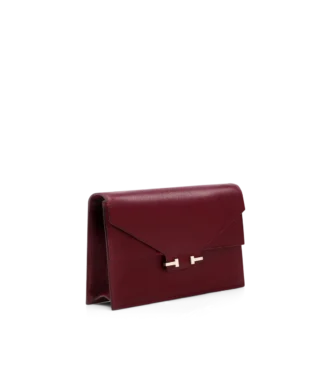 Geschmeidige Aube Mini-Tasche aus genarbtem Leder