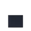 Geschmeidige, längliche T-Linie-Bifold-Brieftasche aus genarbtem Leder