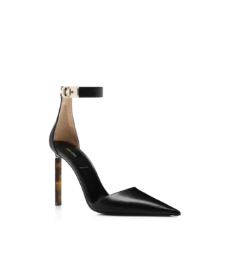 geschmeidige pumps aus genarbtem leder mit t riegel fesselriemchen 2 330x367 - Geschmeidige Pumps aus genarbtem Leder mit T-Riegel-Fesselriemchen