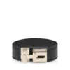 Geschmeidiges T-Verschluss-Armband aus genarbtem Leder Geschmeidiges T-Verschluss-Armband aus genarbtem Leder