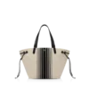 Gestreifte Jacquard-Tasche Gestreifte Jacquard-Tasche