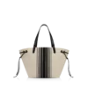 Gestreifte Jacquard-Tasche Gestreifte Jacquard-Tasche