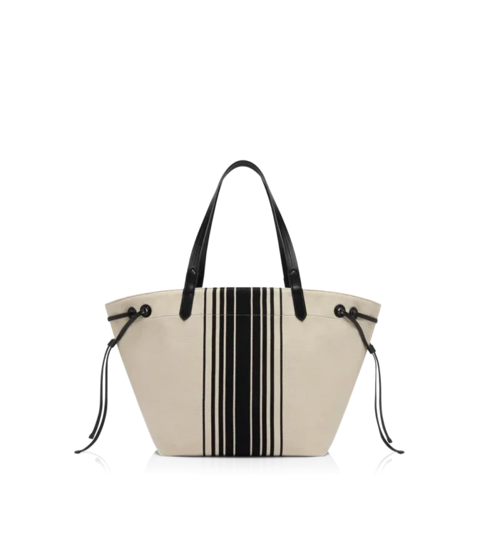 Gestreifte Jacquard-Tasche Gestreifte Jacquard-Tasche