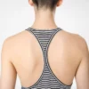 Gestreiftes Tanktop mit tonalem TF-Sticklogo