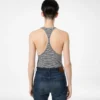 Gestreiftes Tanktop mit tonalem TF-Sticklogo