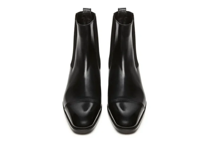 Gianni Chelsea-Stiefel mit Lederkappe