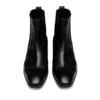 Gianni-Stiefelette aus poliertem Leder