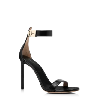 glnzende leder sandale mit t riemchen und knchelriemen 2 330x367 - Gl&auml;nzende Leder-Sandale mit T-Riemchen und Kn&ouml;chelriemen