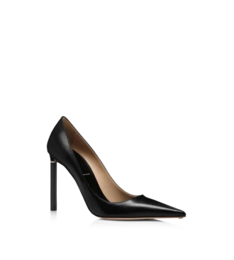 Glänzende Lederpumps