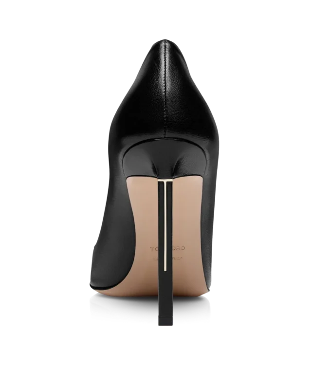 Glänzende Lederpumps Glänzende Lederpumps