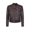 Grain Leather Leather Café Racer