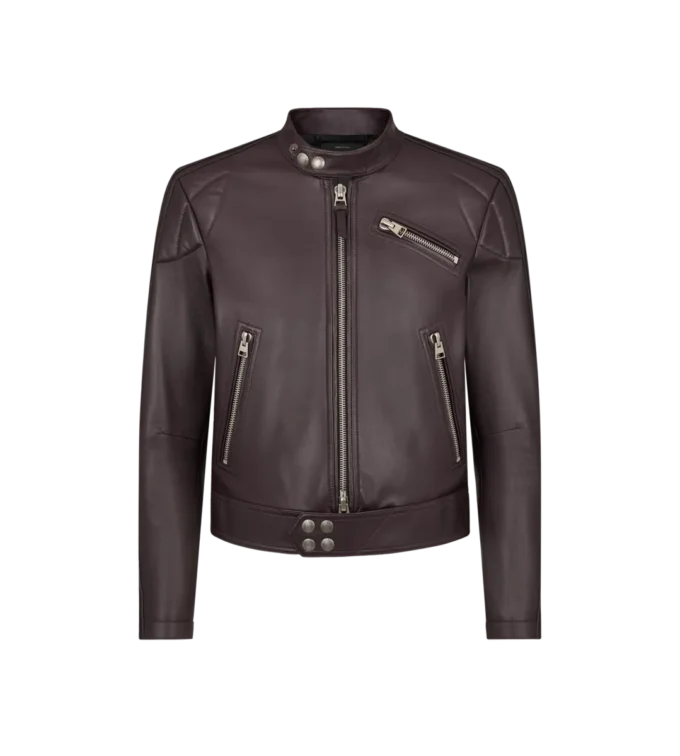 Grain Leather Leather Café Racer