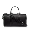 Grain Leather Wide Opening Medium Duffle
