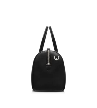 Grain Leather Wide Opening Medium Duffle