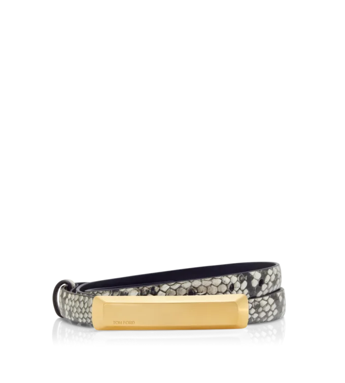 Gürtel mit Python-Print