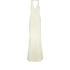Halterneck-Abendkleid mit Rüschendetails Halterneck-Abendkleid mit Rüschendetails