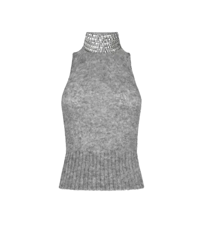 Halterneck-Strick