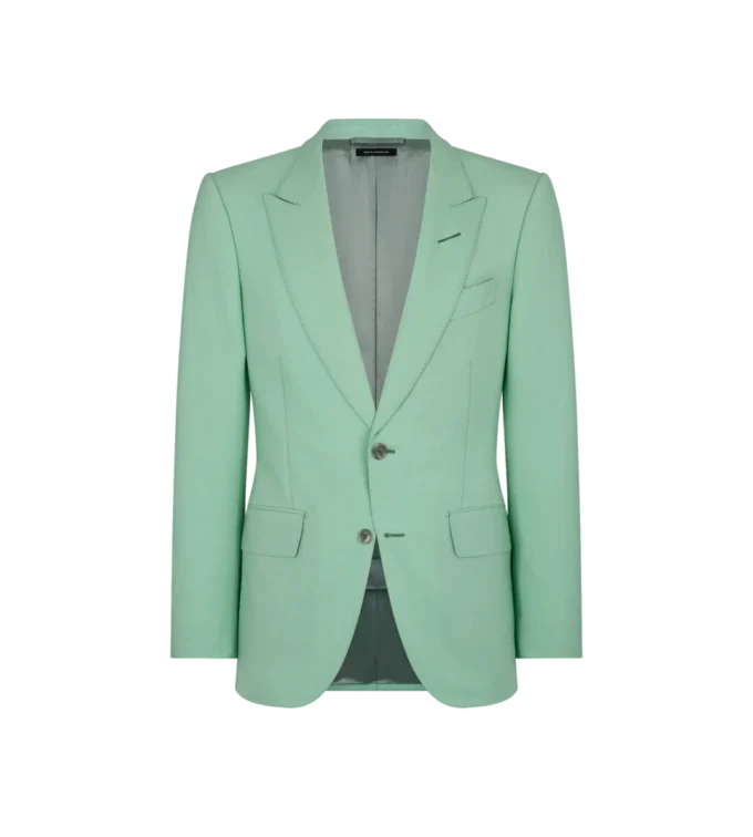 Hopsack-Jacke