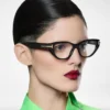 Icon Blue Block Oval Opticals