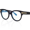 Icon Blue Block Round Opticals