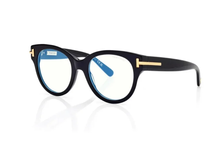 Icon Blue Block Round Opticals